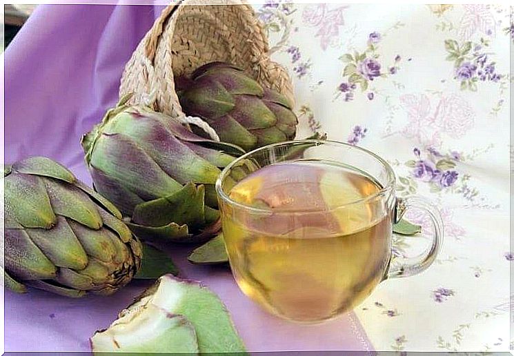 Artichoke tea against increased uric acid levels