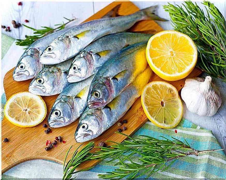 Foods that donate collagen: Oily fish