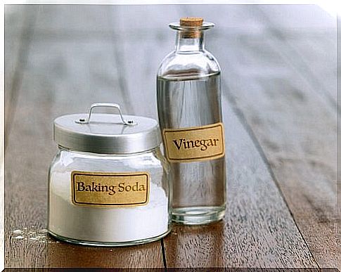 Baking soda and white wine vinegar