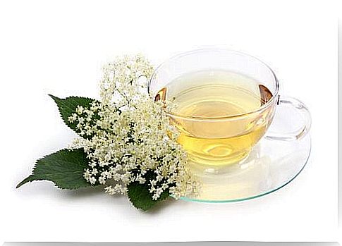 Elderflower tea