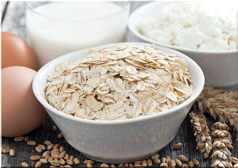 Oats are high in melatonin foods