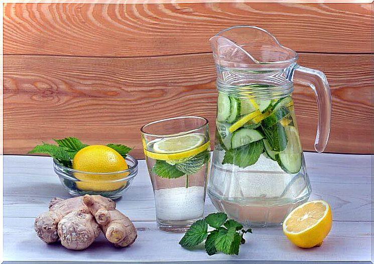 Say goodbye to sugar and drink detox water