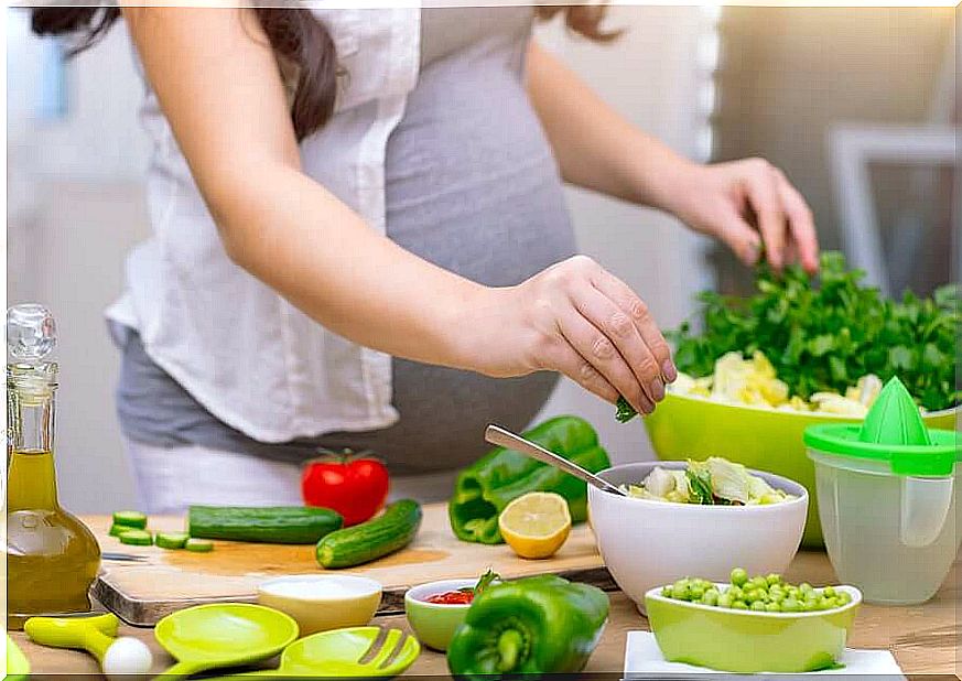 Proper nutrition during pregnancy