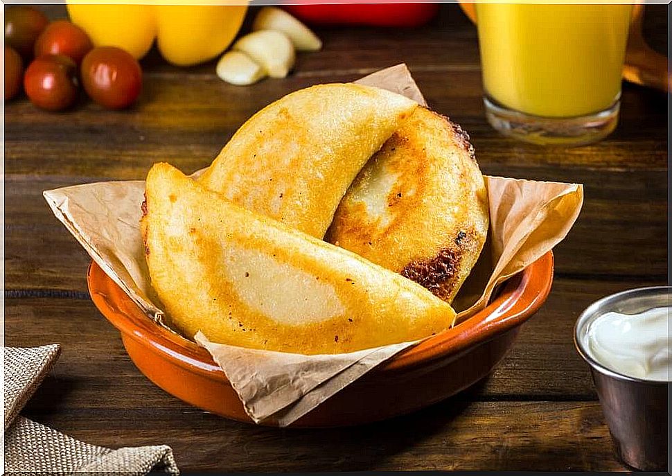 Simple mini empanadas as a starter