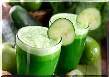 Cucumber juice for sunstroke