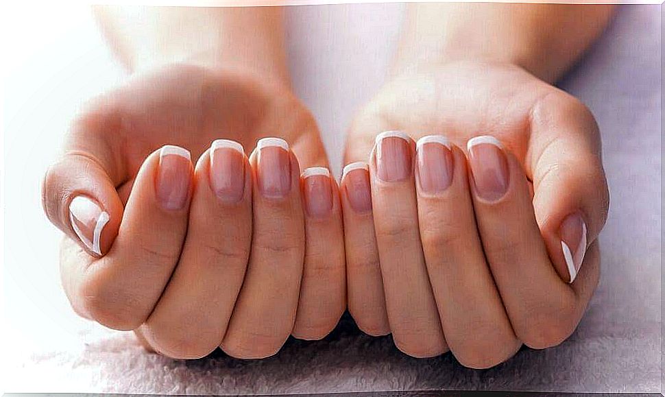 white nails