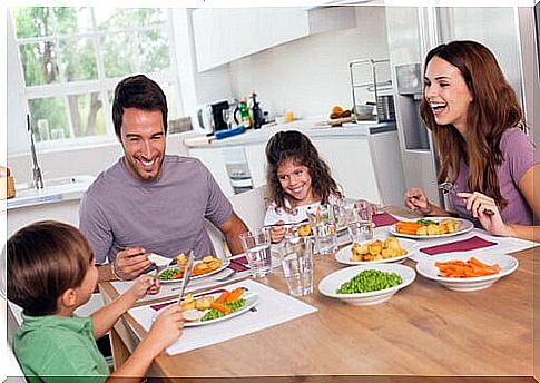 Family eats less carbohydrates