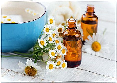 Chamomile bath