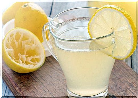 Lemon water